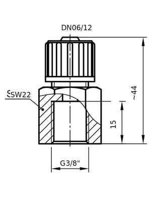 Product image for 1B100FG4438PP