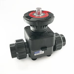 Membranv/union DKU, PVCU/EPDM, Inv.gänga/union